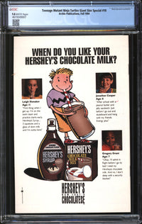 Teenage Mutant Ninja Turtles Giant Size Special (1993) #10 CGC 9.8 NM/MT