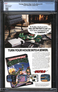 Teenage Mutant Ninja Turtles Movie II: The Secret Of The Ooze (1991) #1 CGC 9.8 NM/MT