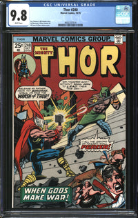 Thor (1966) #240 CGC 9.8 NM/MT