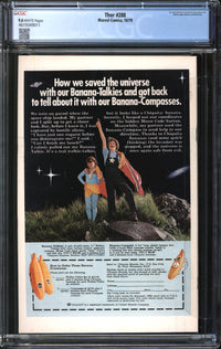 Thor (1966) #288 CGC 9.6 NM+