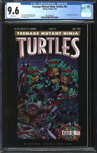 Teenage Mutant Ninja Turtles (1984) #61 CGC 9.6 NM+