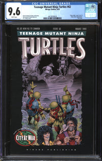 Teenage Mutant Ninja Turtles (1984) #62 CGC 9.6 NM+