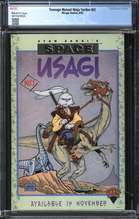 Teenage Mutant Ninja Turtles (1984) #62 CGC 9.6 NM+