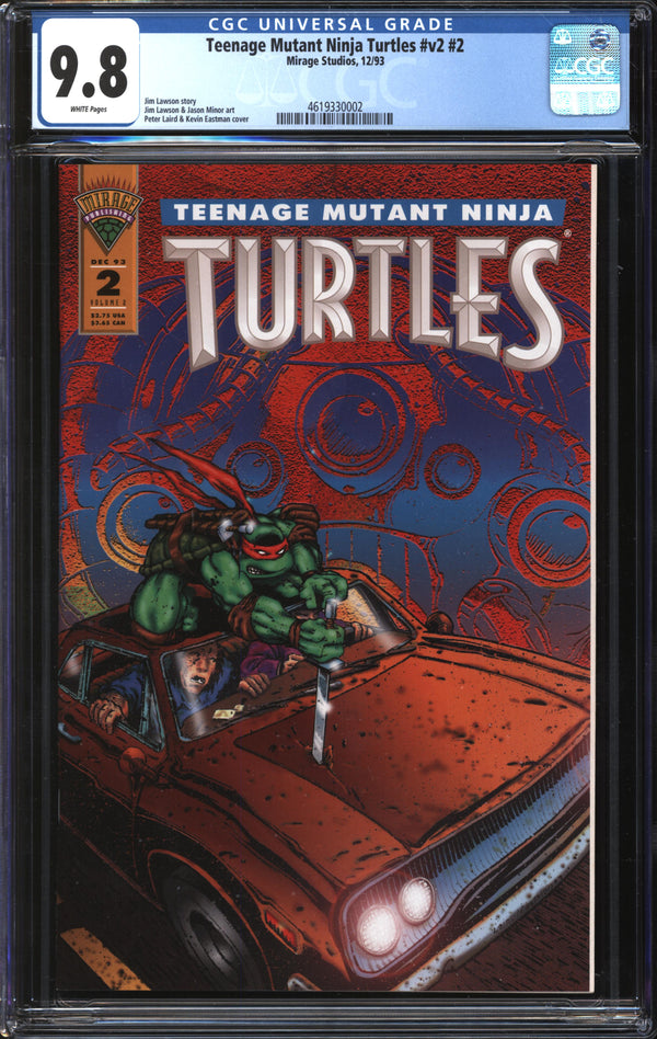 Teenage Mutant Ninja Turtles (1993) # 2 CGC 9.8 NM/MT