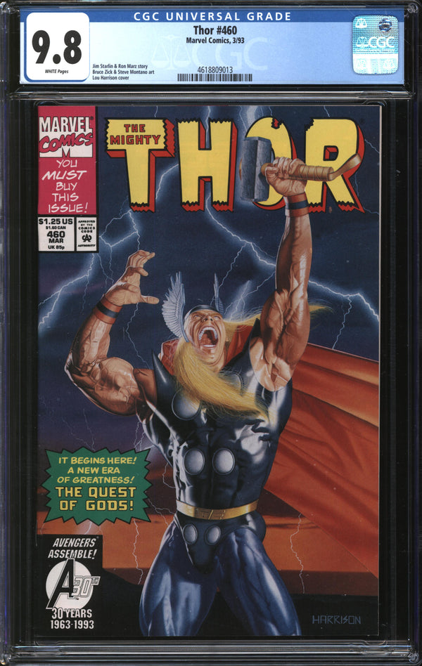 Thor (1966) #460 CGC 9.8 NM/MT