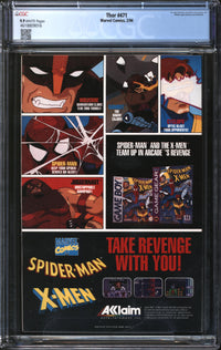 Thor (1966) #471 CGC 9.9 MINT