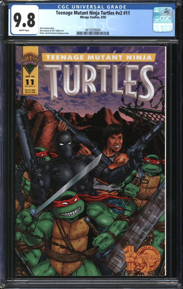 Teenage Mutant Ninja Turtles (1993) #11 CGC 9.8 NM/MT