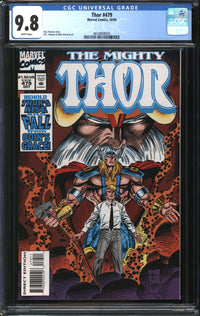 Thor (1966) #479 CGC 9.8 NM/MT