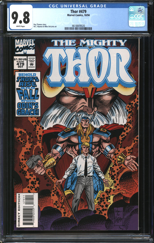 Thor (1966) #479 CGC 9.8 NM/MT