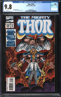 Thor (1966) #479 CGC 9.8 NM/MT