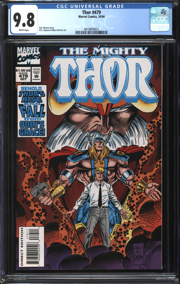 Thor (1966) #479 CGC 9.8 NM/MT