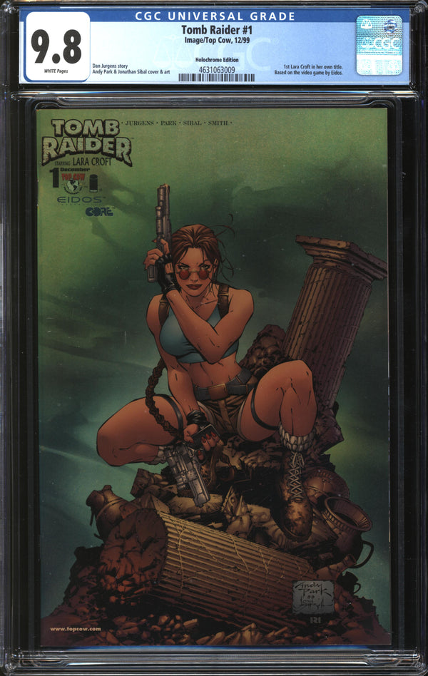 Tomb Raider (1999) # 1 Holochrome Edition CGC 9.8 NM/MT