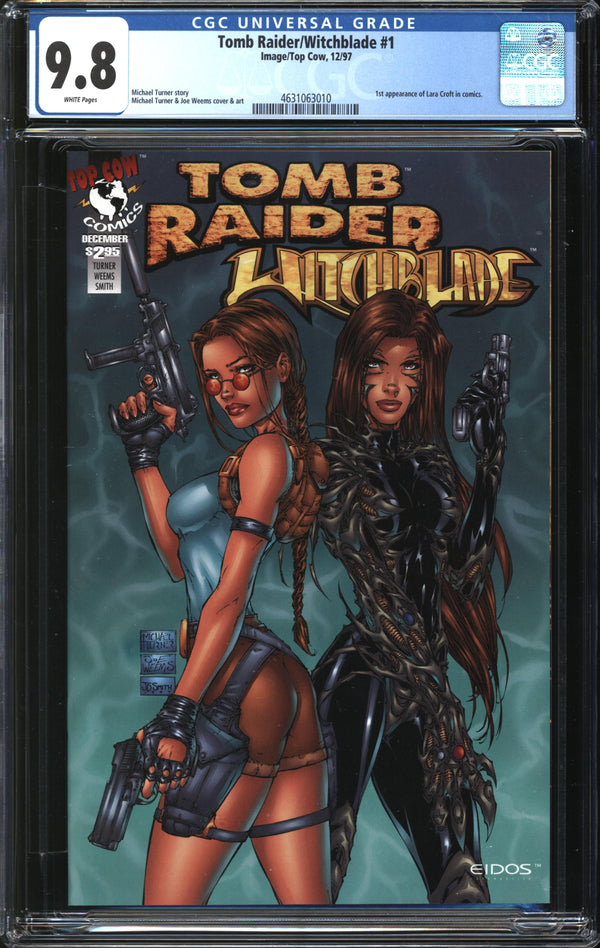 Tomb Raider/Witchblade (1997) #1 CGC 9.8 NM/MT
