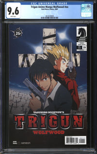 Trigun Anime Manga Wolfwood (2003) #1 CGC 9.6 NM+
