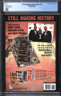 Teenage Mutant Ninja Turtles (2011) #67 Subscription Edition CGC 9.8 NM/MT