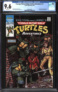 Teenage Mutant Ninja Turtles Adventures (1988) #1 CGC 9.6 NM+