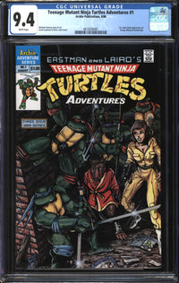 Teenage Mutant Ninja Turtles Adventures (1988) #1 CGC 9.4 NM
