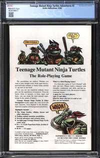 Teenage Mutant Ninja Turtles Adventures (1988) #3 CGC 9.6 NM+