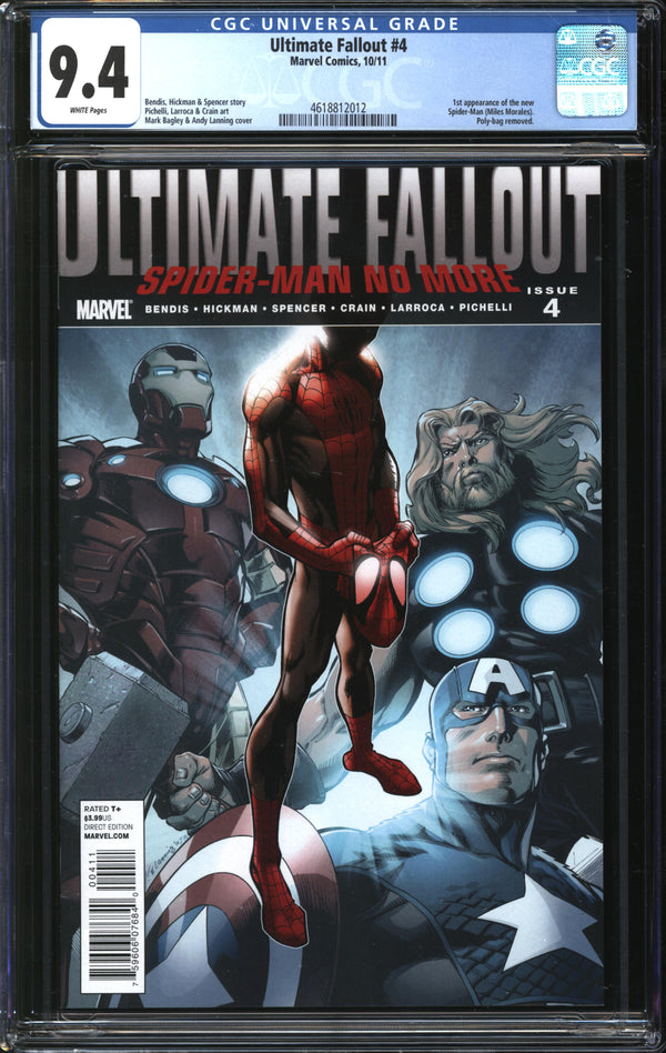 Ultimate Fallout (2011) #4 CGC 9.4 NM