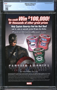 Ultimate Fallout (2011) #4 CGC 9.6 NM+