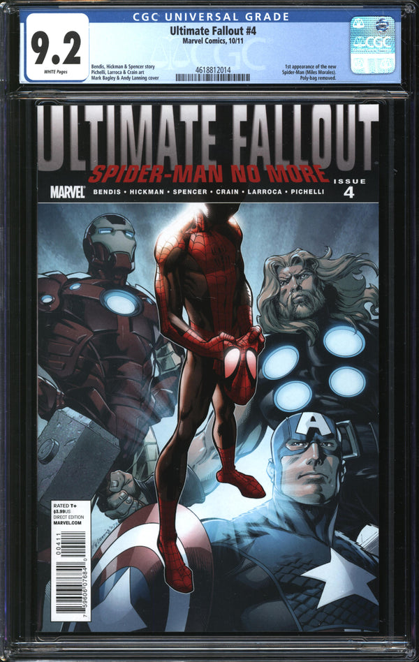 Ultimate Fallout (2011) #4 CGC 9.2 NM-