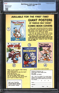 Walt Disney's Uncle Scrooge (1986) #210 CGC 9.6 NM+
