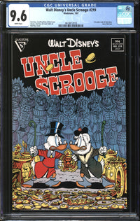 Walt Disney's Uncle Scrooge (1986) #219 CGC 9.6 NM+