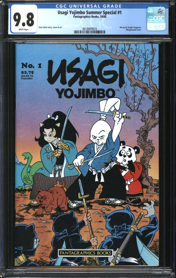 Usagi Yojimbo Summer Special (1986) #1 CGC 9.8 NM/MT