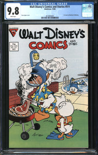 Walt Disney's Comics And Stories (1940) #511 CGC 9.8 NM/MT