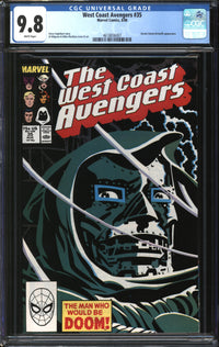 West Coast Avengers (1985) #35 CGC 9.8 NM/MT