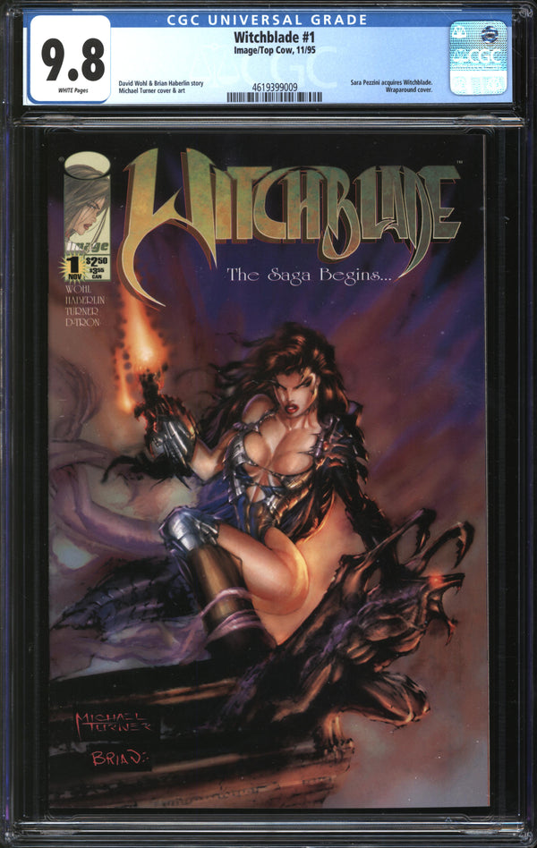 Witchblade (1995) # 1 CGC 9.8 NM/MT