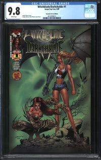 Witchblade/Darkchylde (2000) #1 Dynamic Forces Edition CGC 9.8 NM/MT