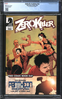 Umbrella Academy (2007) #1 Free Comic Book Day Edition CGC 9.8 NM/MT