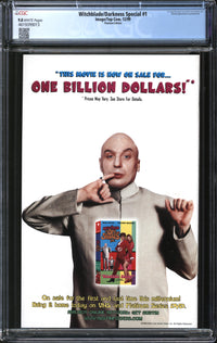 Witchblade/Darkness Special (1999) #1 Platinum Edition CGC 9.8 NM/MT