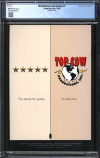 Witchblade/Tomb Raider (1998) #1 Babbages Edition CGC 9.8 NM/MT