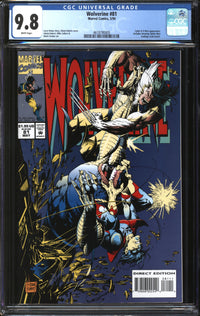 Wolverine (1988) # 81 CGC 9.8 NM/MT