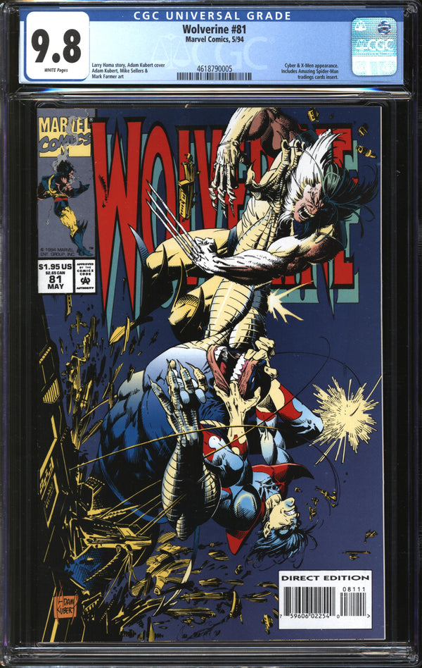 Wolverine (1988) # 81 CGC 9.8 NM/MT