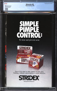 Wolverine (1988) # 81 CGC 9.8 NM/MT