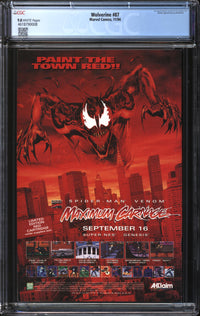 Wolverine (1988) # 87 CGC 9.8 NM/MT