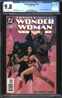 Wonder Woman (1987) #140 CGC 9.8 NM/MT