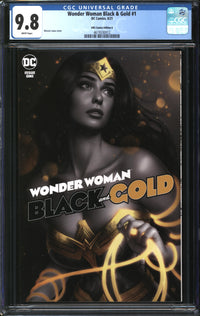 Wonder Woman Black & Gold (2021) #1 Warren Louw KRS Comics Edition A CGC 9.8 NM/MT