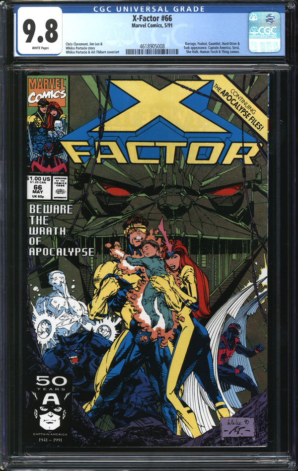 X-Factor (1986) #66 CGC 9.8 NM/MT