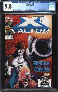 X-Factor (1986) #88 CGC 9.8 NM/MT