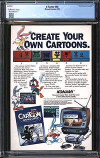 X-Factor (1986) #88 CGC 9.8 NM/MT