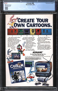 X-Factor (1986) #88 CGC 9.8 NM/MT