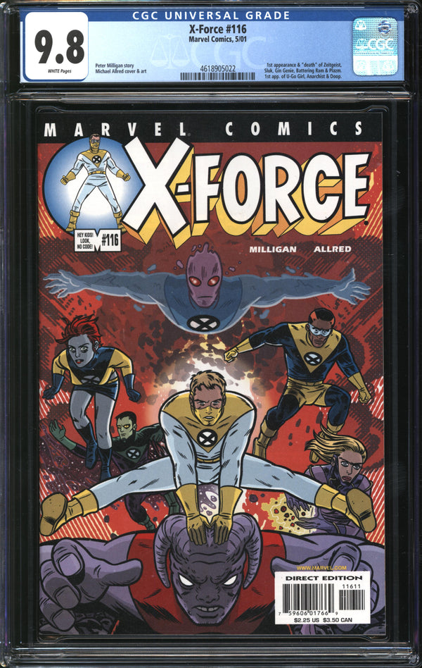 X-Force (1991) #116 CGC 9.8 NM/MT