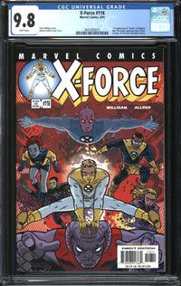 X-Force (1991) #116 CGC 9.8 NM/MT