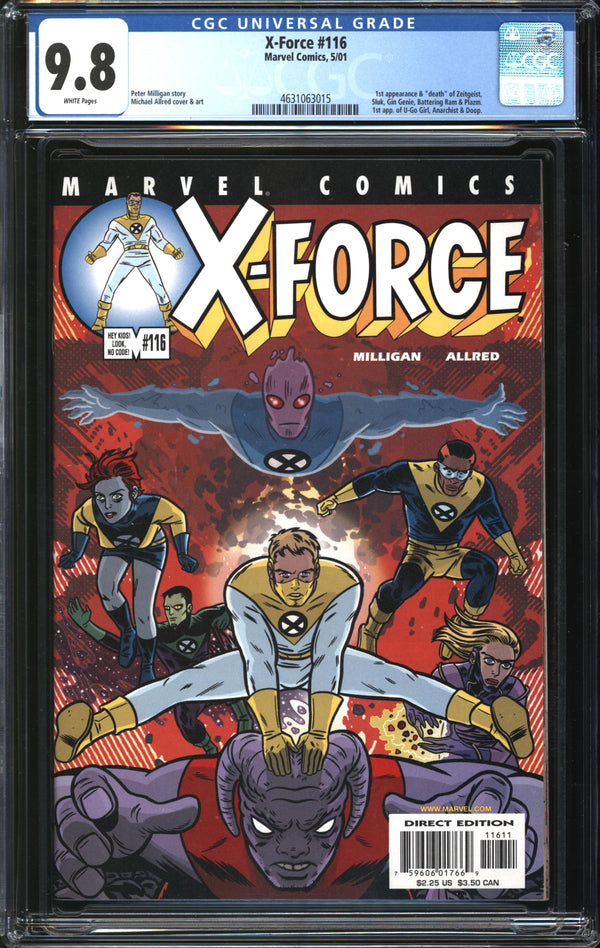 X-Force (1991) #116 CGC 9.8 NM/MT