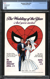 Uncanny X-Men (1981) #221 CGC 9.6 NM+