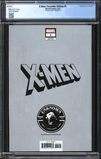 X-Men: Facsimile Edition (2025) #1 Unknown Comics Foil Edition A CGC 9.8 NM/MT